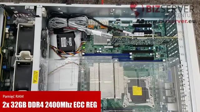 Serwer 825TQC R740LPB z Intel Xeon E5-2620v4 oraz 2x 32GB DDR4 2400MHz ECC REG смотреть онлайн
