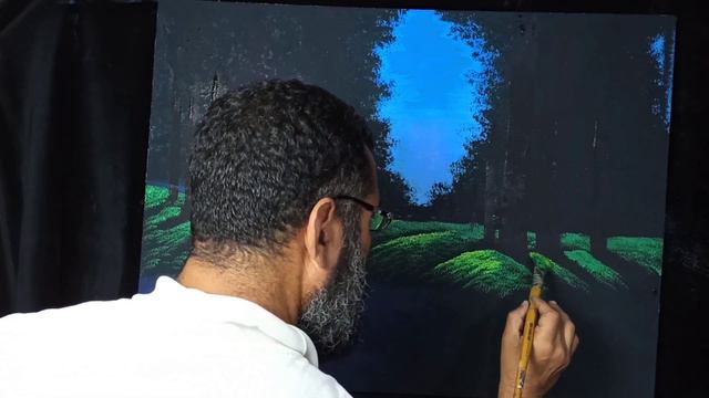 أفضل الطرق الصحيحة لرسم الأشجار والبحيرة بالفرشاة وألوان الاكريليك смотреть онлайн