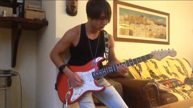 Tyketto Get me there (live) Solo cover - Fender Stratocaster 60 anniversary смотреть онлайн