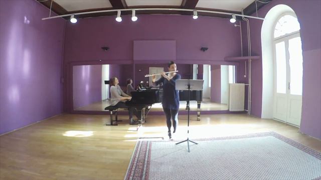 Marta Sesar: S. Prokofjev - Sonata for flute and piano (III. Andante, IV. Allegro con brio) смотреть онлайн