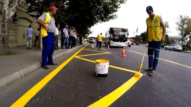 Желтая и оранжевая разметка в билетах ПДД и в жизни