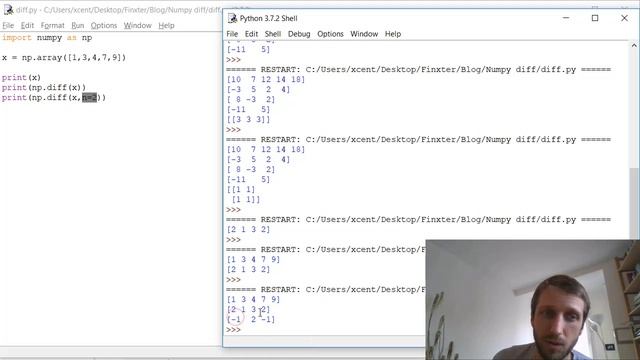 Numpy Diff смотреть онлайн