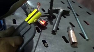 Сварка меди со сталью покрытыми электродами.