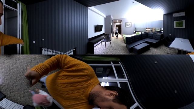 Сочи - Лазаревское, отель Бристоль, обзор номера.