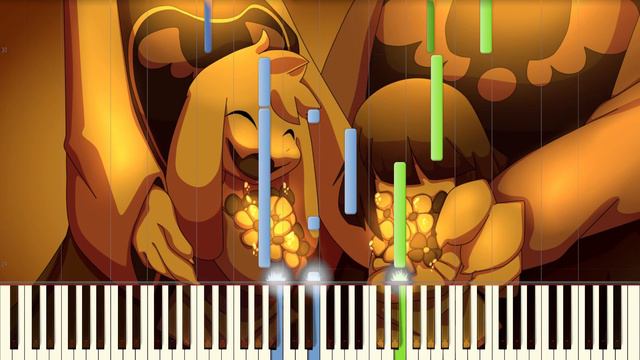 [Synthesia] Undertale OST: 013 - Home (Music Box) смотреть онлайн