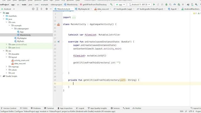 Get All Files From A Directory ( All Sub Files In A Directory ) | Android Studio смотреть онлайн