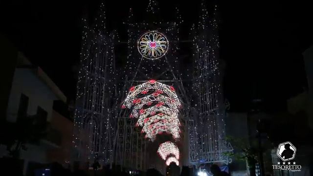 Accensione luminarie festa di San Filippo e Giacomo Diso (Lecce) смотреть онлайн