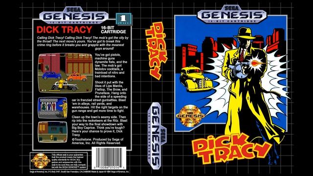[SEGA Genesis Music] Dick Tracy - Full Original Soundtrack OST смотреть онлайн