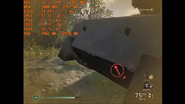 Call of Duty: WWII Intel Core I3 I Nvidia GT730 I 4GB Ram смотреть онлайн