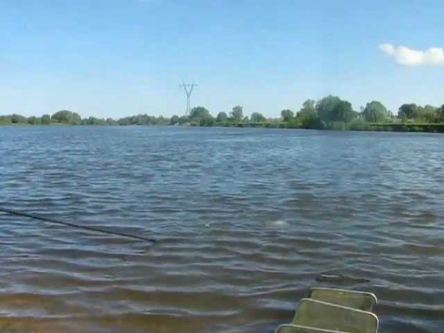 Фидер.Вываживание леща. смотреть онлайн