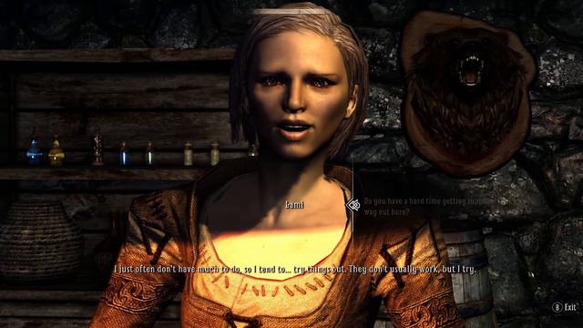 [Elaine Dragonbreak 04] - Los fantasmas en Skyrim dan ternura смотреть онлайн