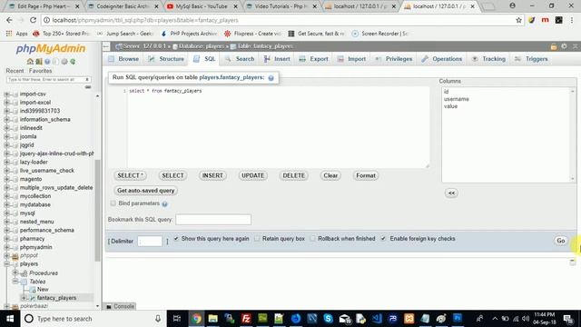 mysql select query part-1 смотреть онлайн