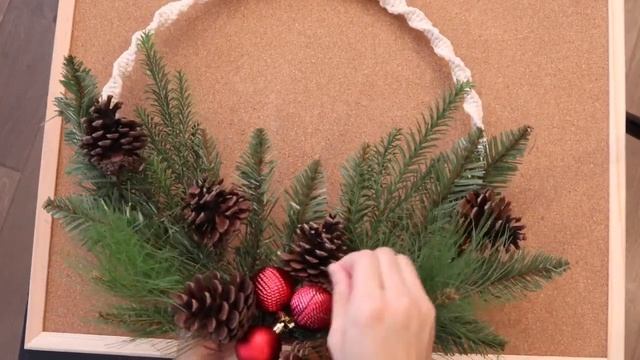 DIY Macrame Christmas door Wreath / 마크라메 / マクラメ / Макраме / Macramé / Makramee / makrome / म्याक्रा смотреть онлайн