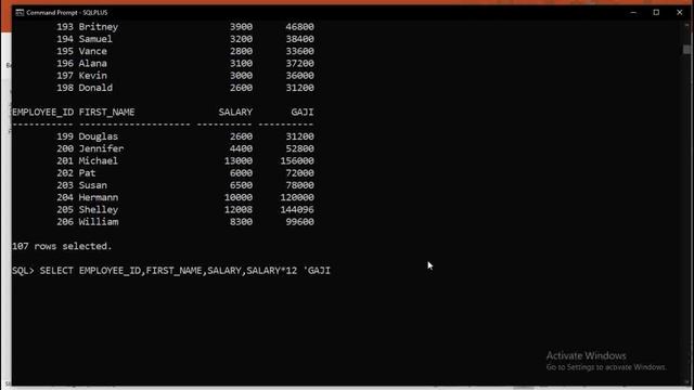 #2.0 Menampilkan Data Dengan SELECT - ORACLE DATABASE FUNDAMENTAL смотреть онлайн