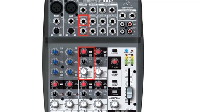 Микшеры Behringer Xenyx 1002 и 1202 смотреть онлайн