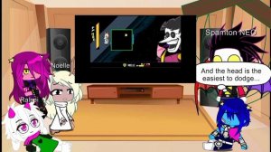 DELTARUNE react to «A different Snowgrave» | Read Description | Gacha Reaction