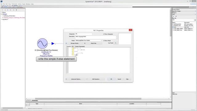 SystemVue in a Nutshell Video 3: MathLang Scripting смотреть онлайн