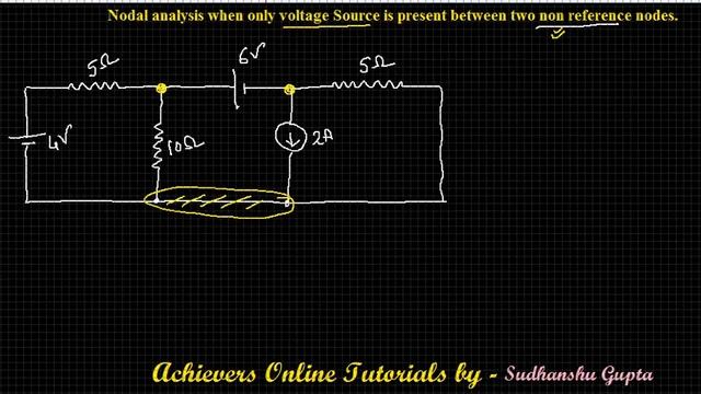 11 Concept and application of Super node analysis by Sudhanshu Gupta смотреть онлайн