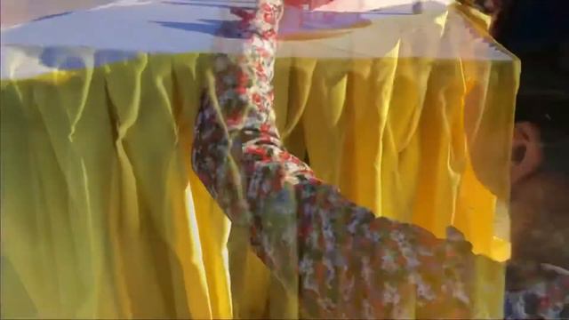 Pinta Flores Festival Themed Table Skirt | Zoey Sison