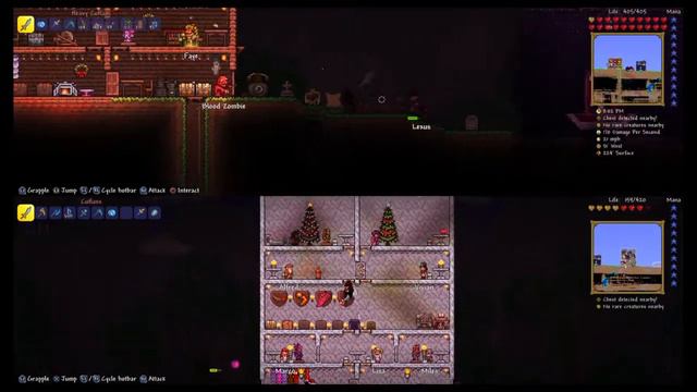 Terraria ps4 1.3 splitscreen bug is fixed смотреть онлайн