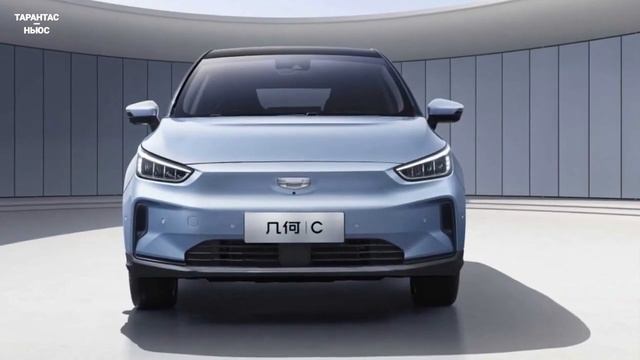 Компания Geely представила новый электрокроссовер «вживую» смотреть онлайн