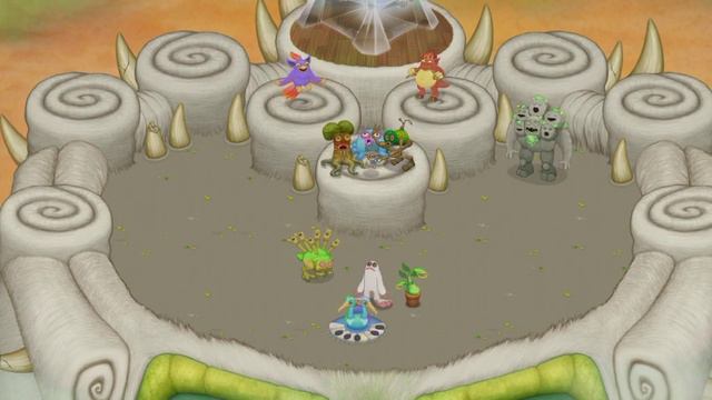 я сделал музыку Санса из undertale в my singing monsters смотреть онлайн