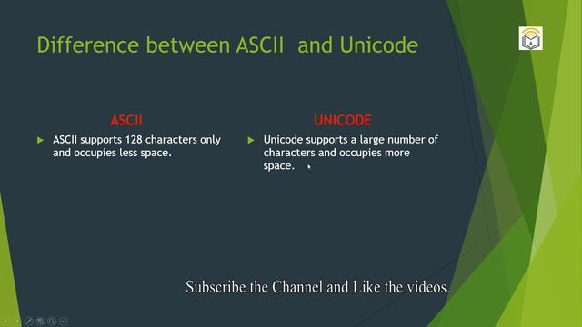 Difference Between UNICODE and ASCII #ascii #unicode #aslearninginstitute смотреть онлайн