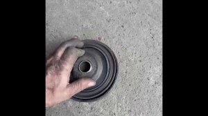 рено логан,шкив коленвала. #automobile #ремонт #демонтаж #mechanic #автосервис
