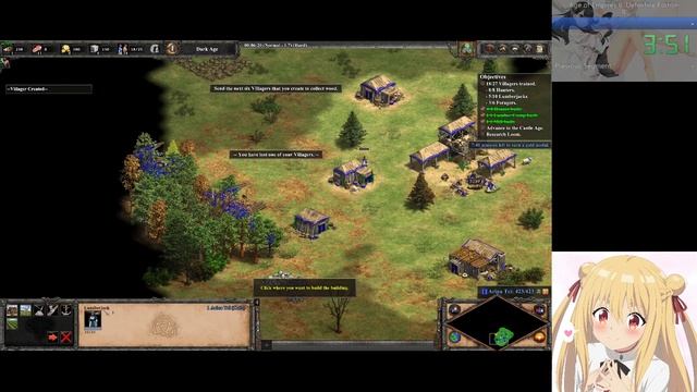 Age of Empires II: DE - The Art of War 2a: Fast Castle Age (Hard) [Gold] in 12:27 смотреть онлайн