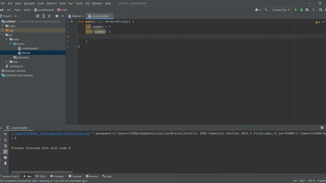 #2 Kotlin- If else statement ,When expression. смотреть онлайн
