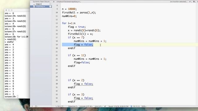 Monte Carlo Simulation of the Game of Craps смотреть онлайн
