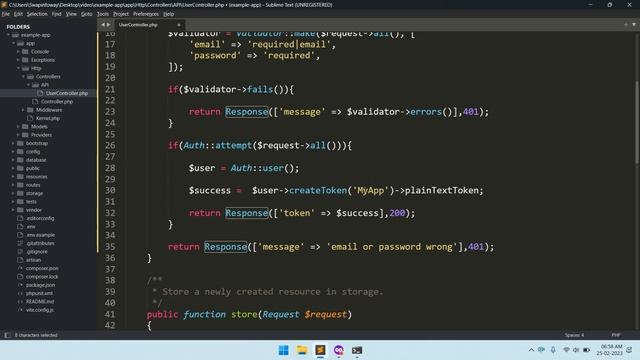 Laravel 10 Sanctum API Authentication | Laravel 10 Sanctum API Auth | Laravel 10 Sanctum API Login смотреть онлайн