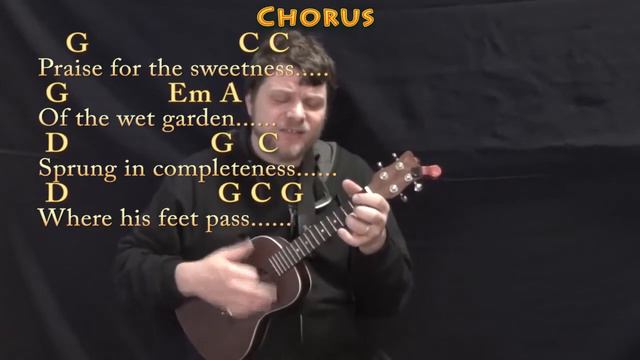 Morning Has Broken (HYMN ) Ukulele Cover Lesson in G with Chords/Lyrics смотреть онлайн