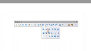 Использование инструментов рисования OpenOffice.org Writer