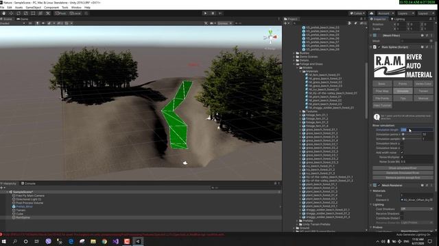 RAM-River Auto Material 2019& Forest Environment Dynamic Nature(FIX Pink Water & Grass & Tree) Unit смотреть онлайн