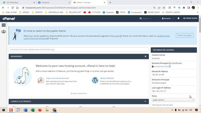 cPanel ¿Cómo cambiar la versión de PHP de tu hosting? смотреть онлайн