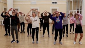 8А. Танцевальный флешмоб "Я - ракета"