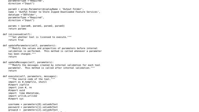 GIS: Capturing Encrypted String from ESRI Python Toolbox Parameter смотреть онлайн