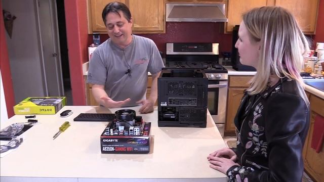 Ryzen 5 1600 Gaming PC Build with GTX 1050 and Corsair Obisidian 250D Mini ITX Case - LIVE! PART 1 смотреть онлайн