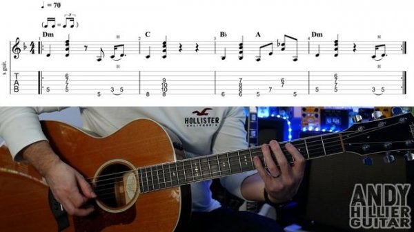 Days Gone Yesterday Zander Reese Guitar Tutorial