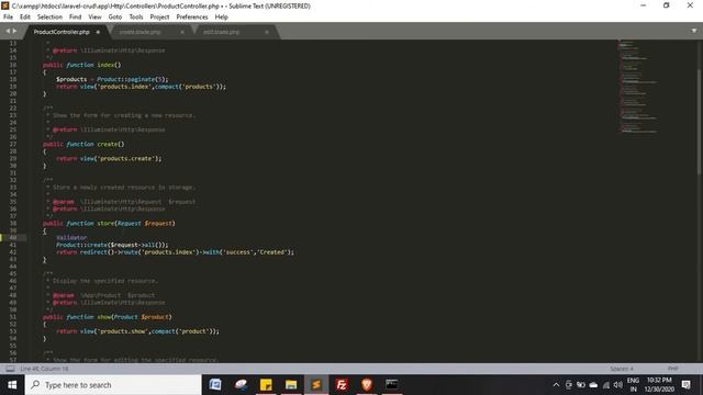 Laravel-6 Validation & Pagination смотреть онлайн