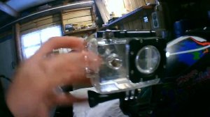 Крепление экшн камеры на кроссовый шлем