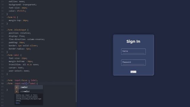 Форма входа на HTML CSS JS с эффектом при входе на JavaScript | С анимированными текстовыми полями смотреть онлайн