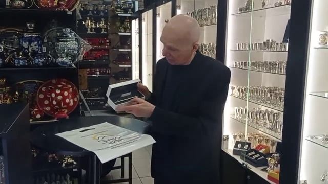 Отзыв о покупке Серебряной ручки с позолоченными вставками от магазина Этно-шоп смотреть онлайн
