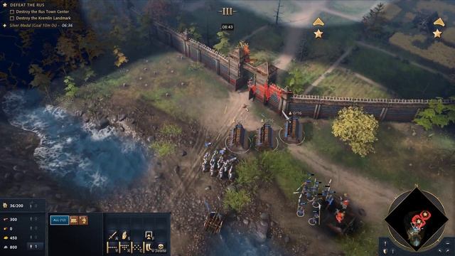AGE OF EMPIRES IV - Early Siege - ART OF WAR - Lets Play - Part 4 #gaming #ageofempires4 смотреть онлайн