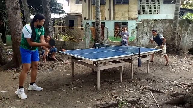Wendell Zamora sand paper table tennis game bang bang Cordova смотреть онлайн