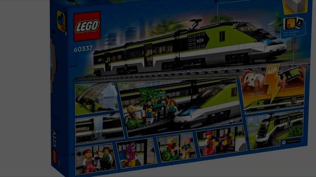 НОВЫЙ ПОЕЗД ЛЕГО 2022 - LEGO 60337 - Пассажирский экспресс поезд - NEW LEGO TRAIN 2022