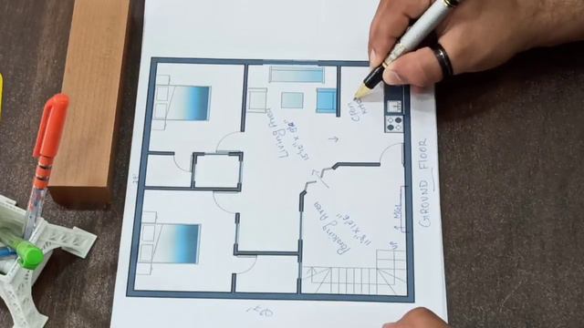 27 X 27 House plan || East Facing || Car parking || PDF Download || смотреть онлайн
