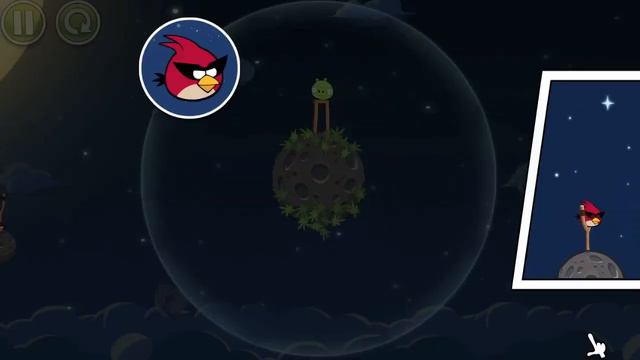 Angry Birds Space - Pig Bang 1 (1-1) - Oh, I Missed... (Gameplay) смотреть онлайн