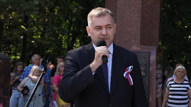 Торжественное открытие Мемориального комплекса, посвященного памяти участников боевых действий смотреть онлайн